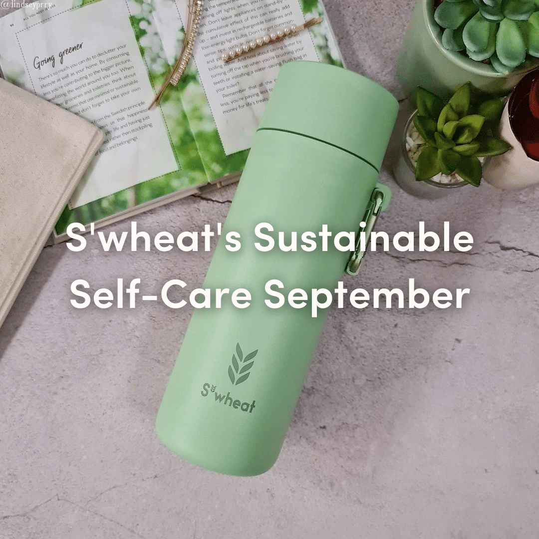 sustainable plant-based reusable co-brand water bottle